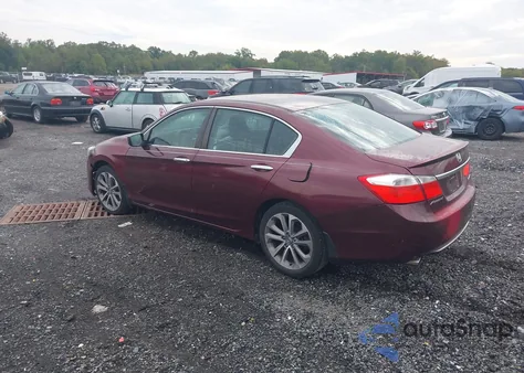 2013 Honda Accord Sport z USA, uszkodzony, nr VIN 1HGCR2F52DA224647